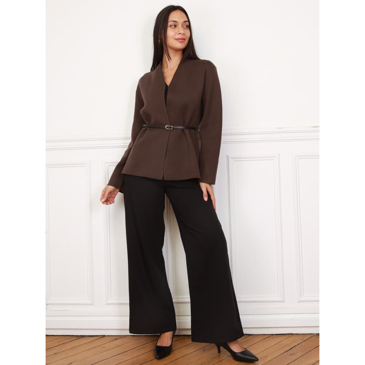 Women's Jackets La Modeuse Brown