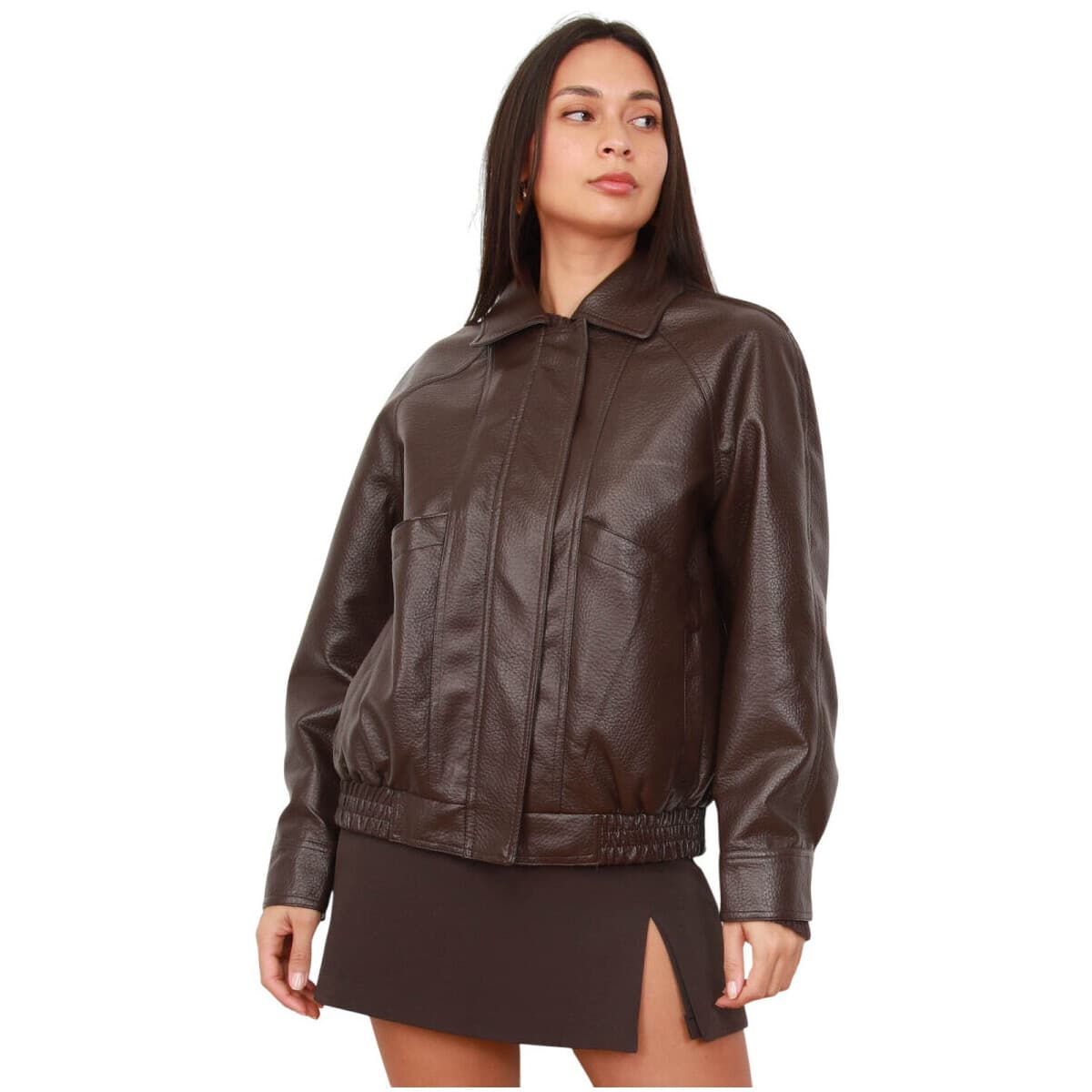 Women's Jackets La Modeuse Brown