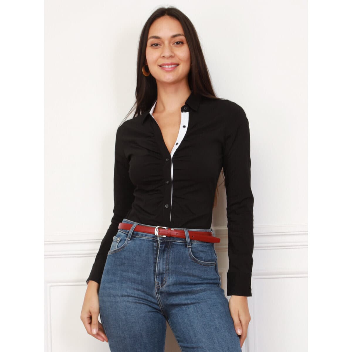 Women's Shirts La Modeuse Black