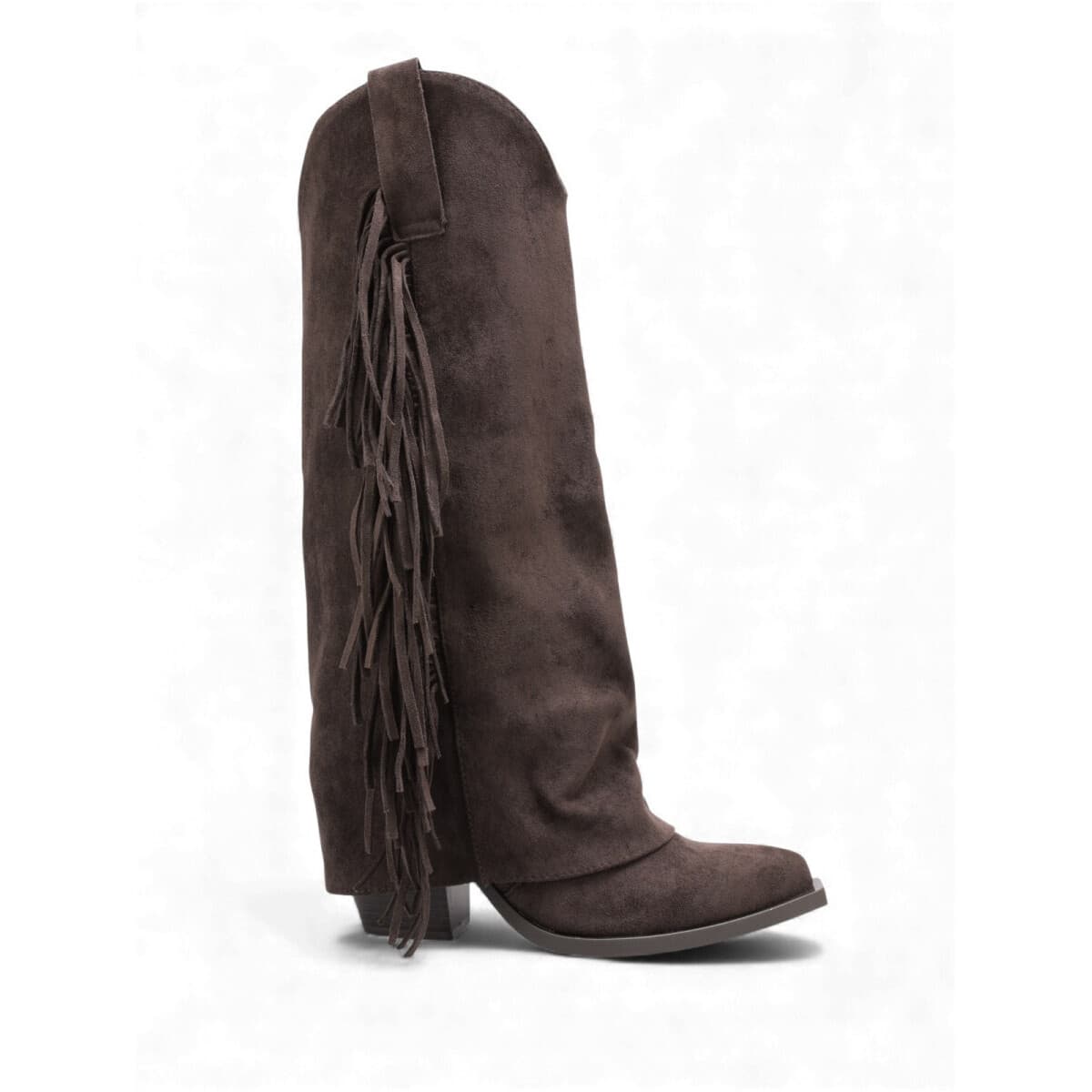 Μπότες με τακούνι La Modeuse 76800_P181969