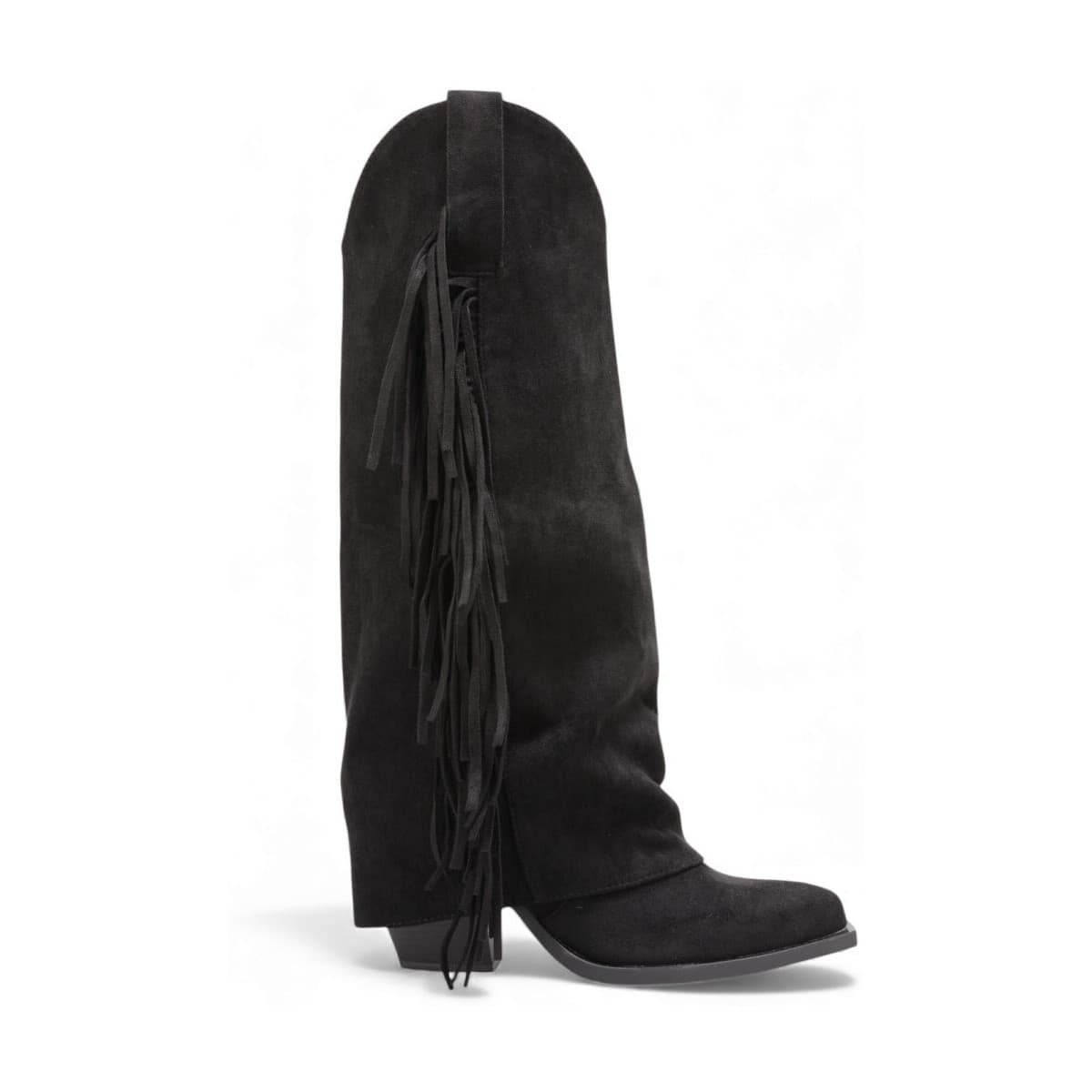 Μπότες με τακούνι La Modeuse 76801_P181971