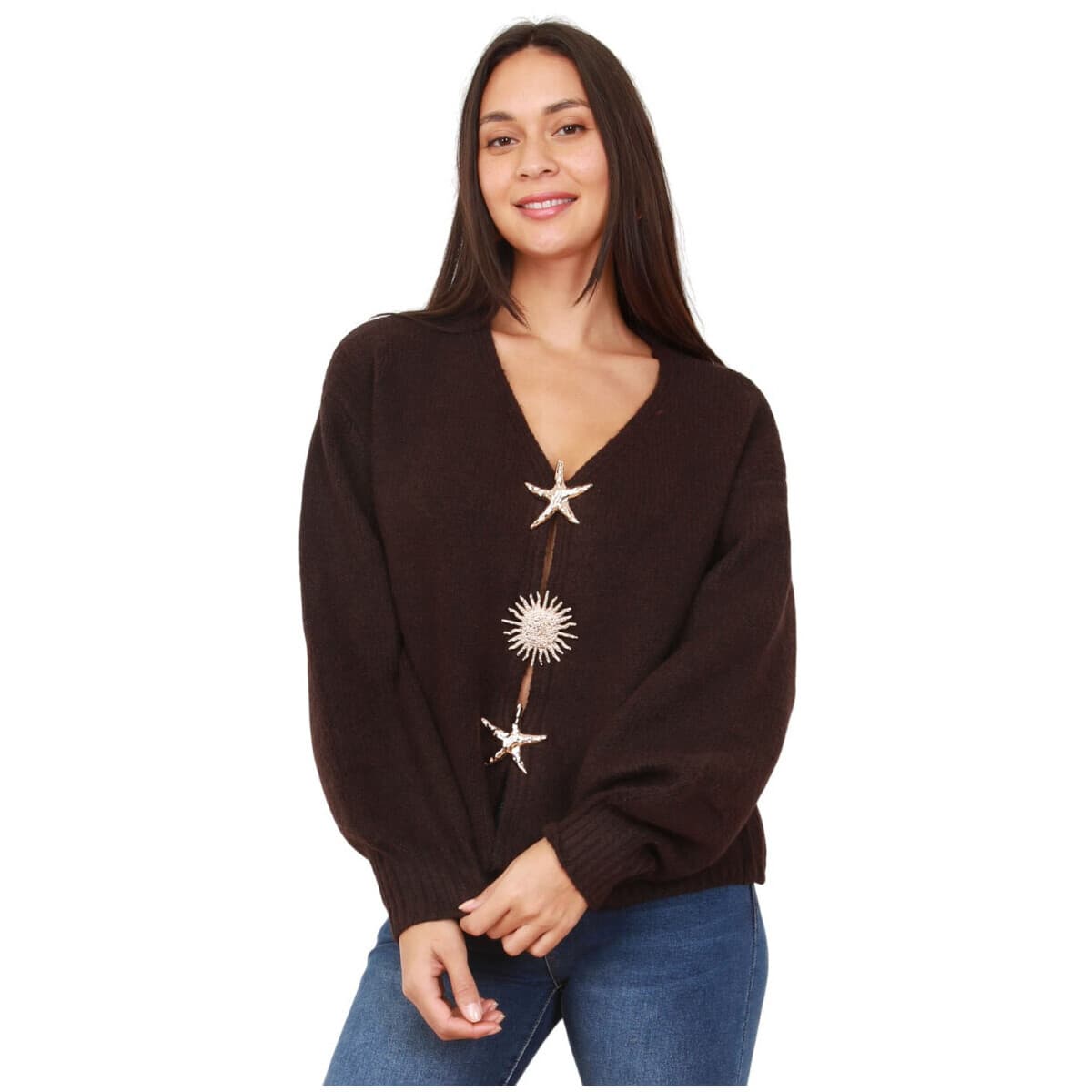 Women's Jackets La Modeuse Brown