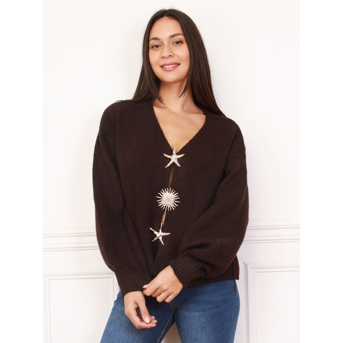 Women's Jackets La Modeuse Brown