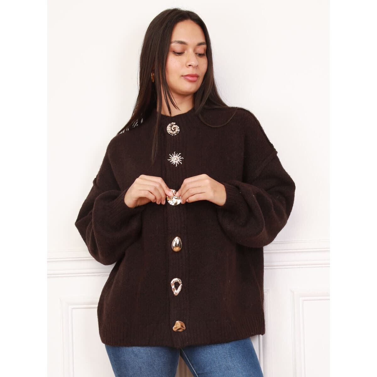 Women's Jackets La Modeuse Brown