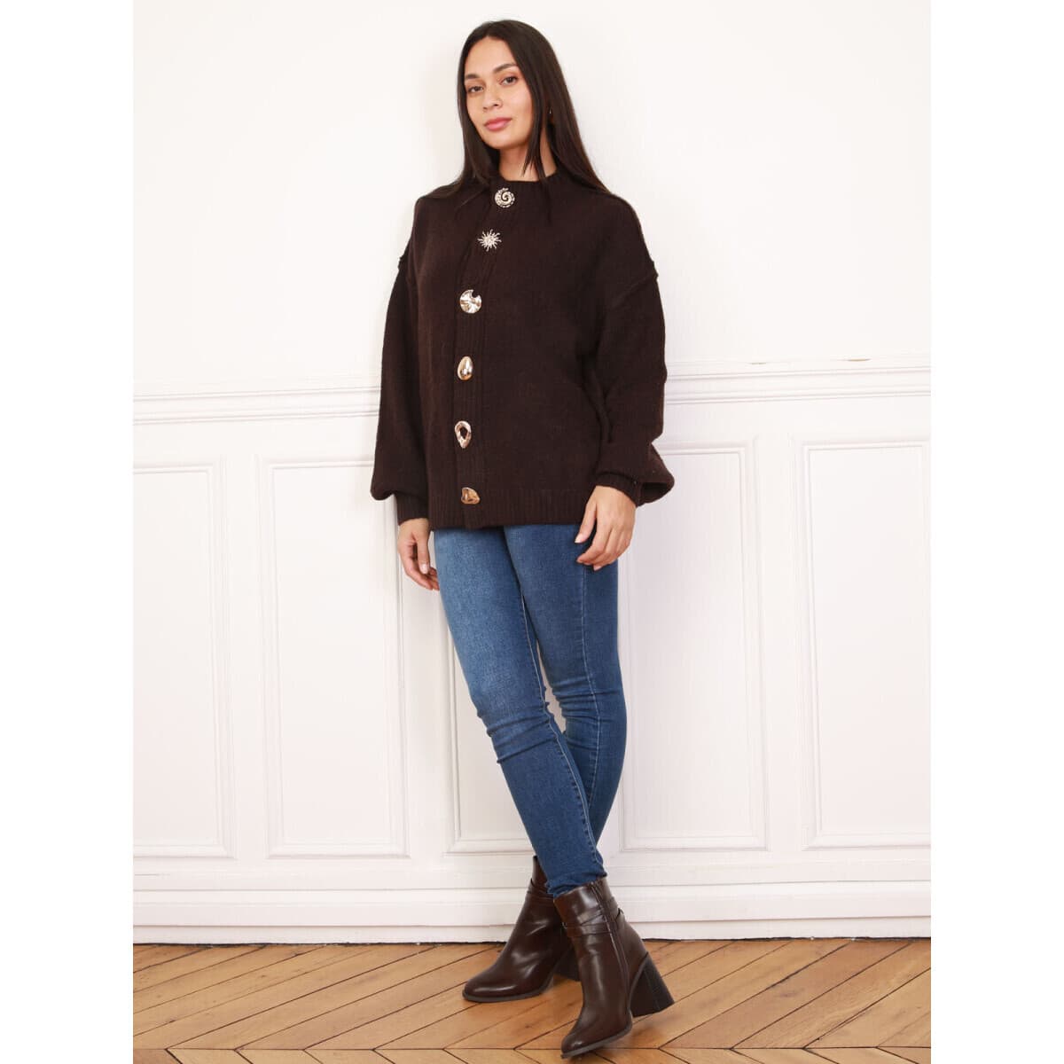 Women's Jackets La Modeuse Brown