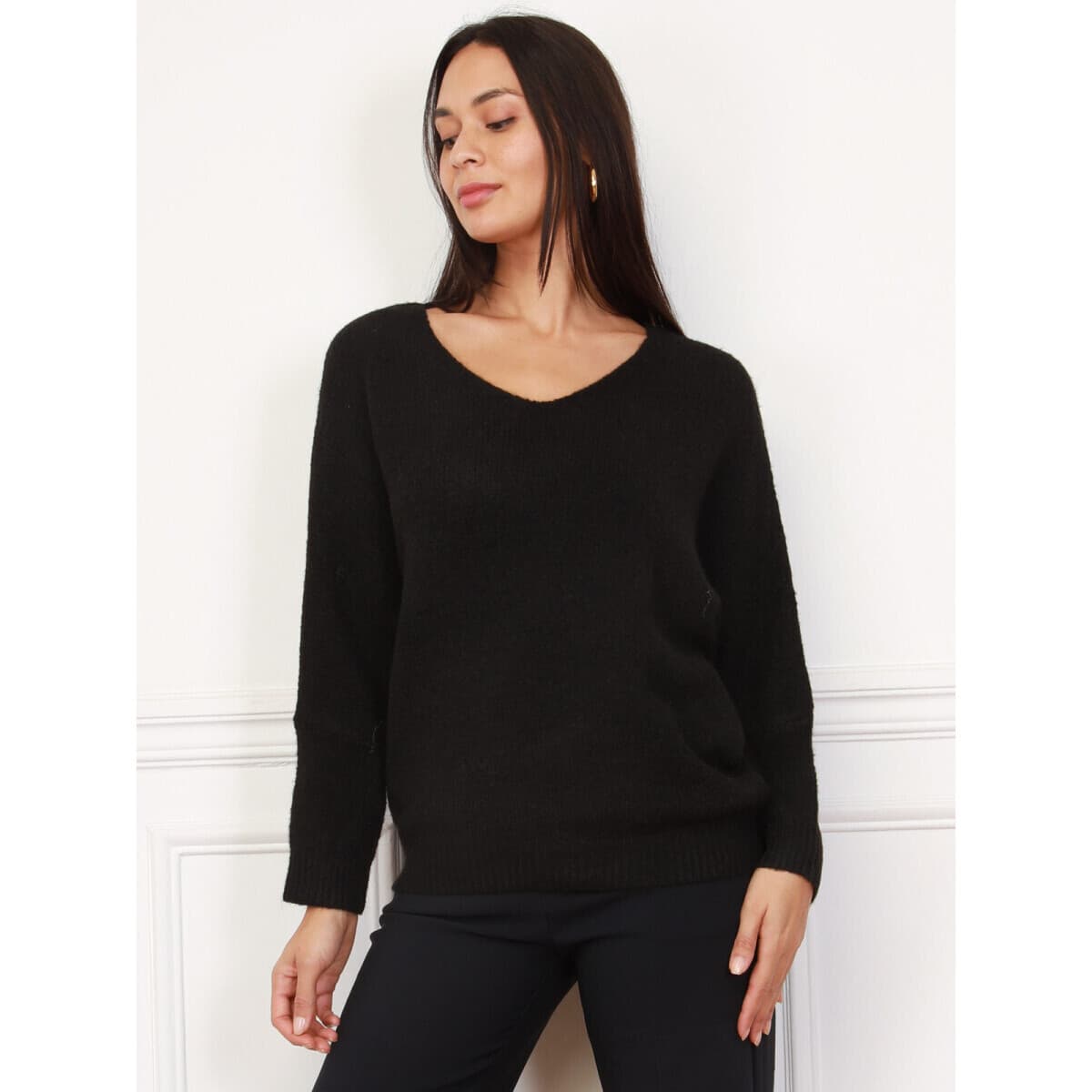Women's Sweaters La Modeuse Black