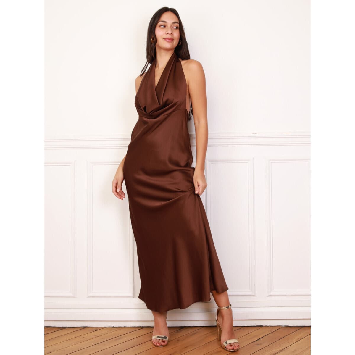 Women's Dresses La Modeuse Brown