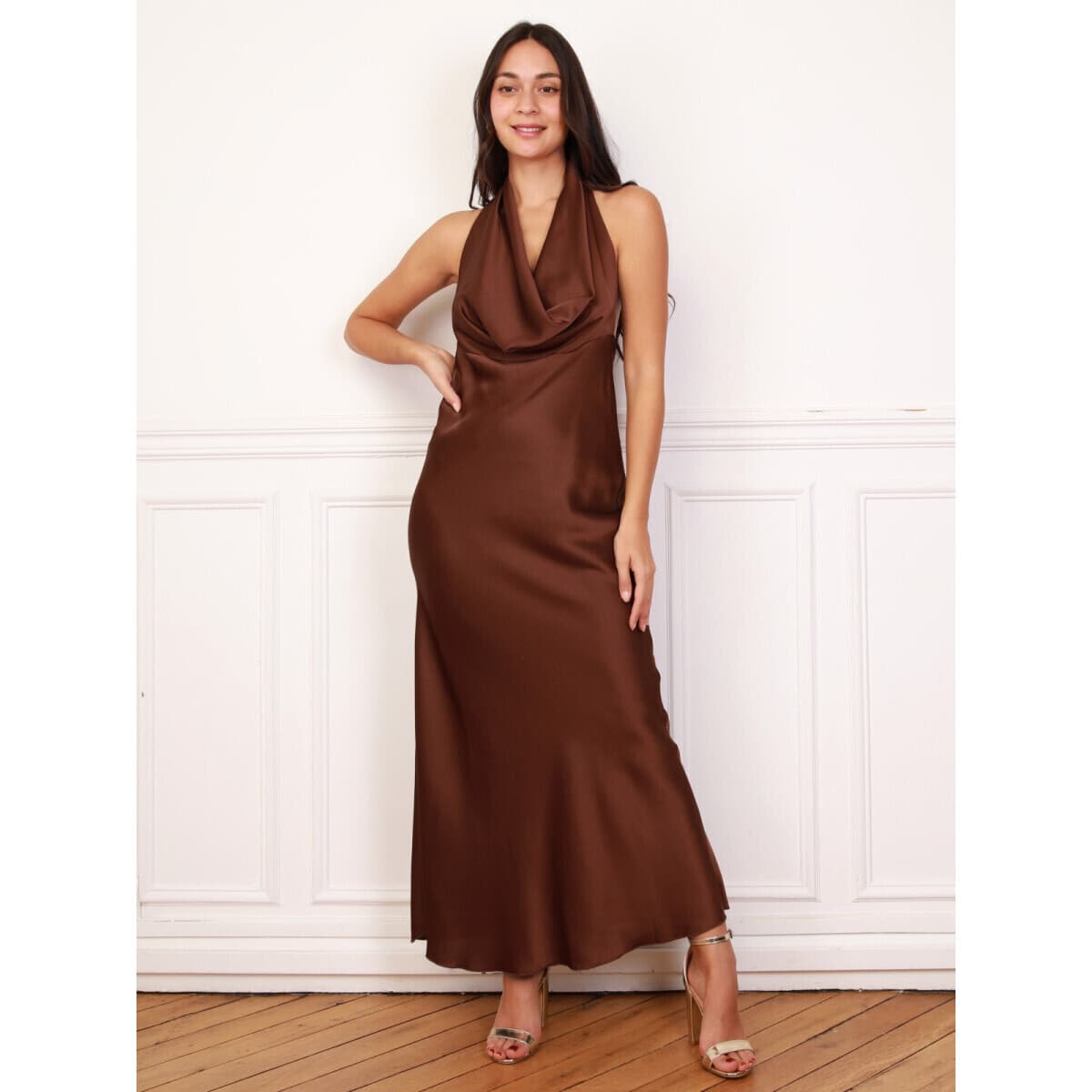 Women's Dresses La Modeuse Brown