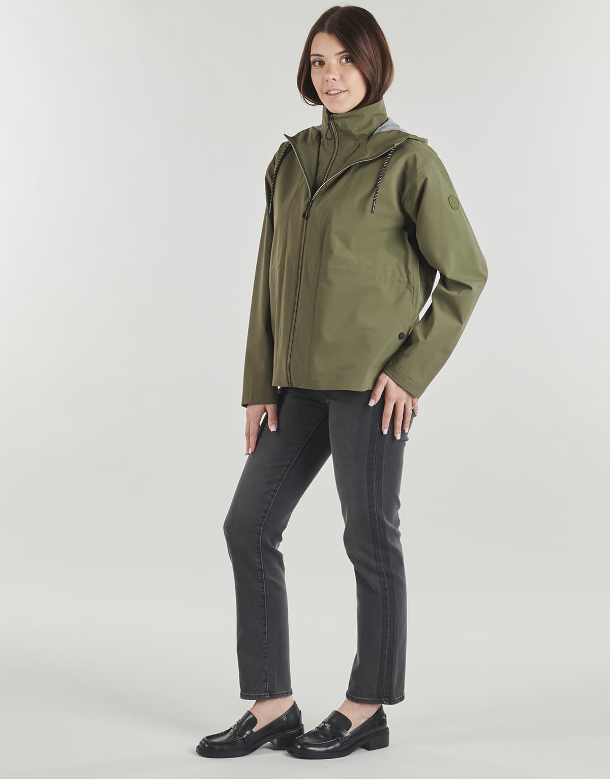 Women's Windbreakers JOTT Khaki