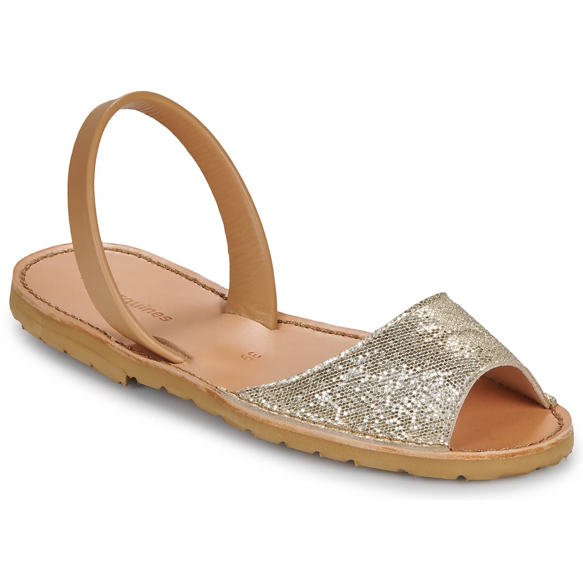 Women's Sandals Minorquines Gold