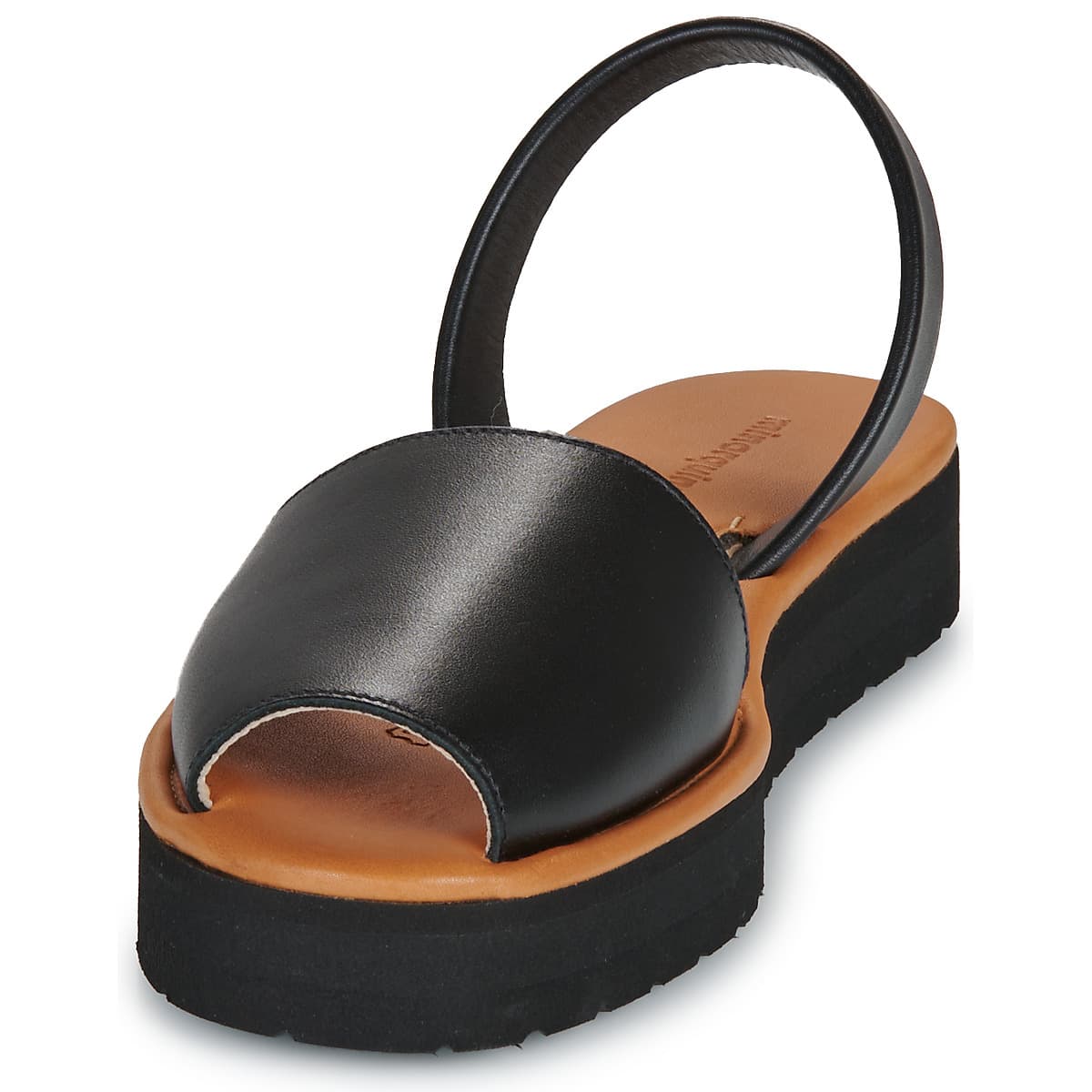 Women's Platforms Minorquines Black