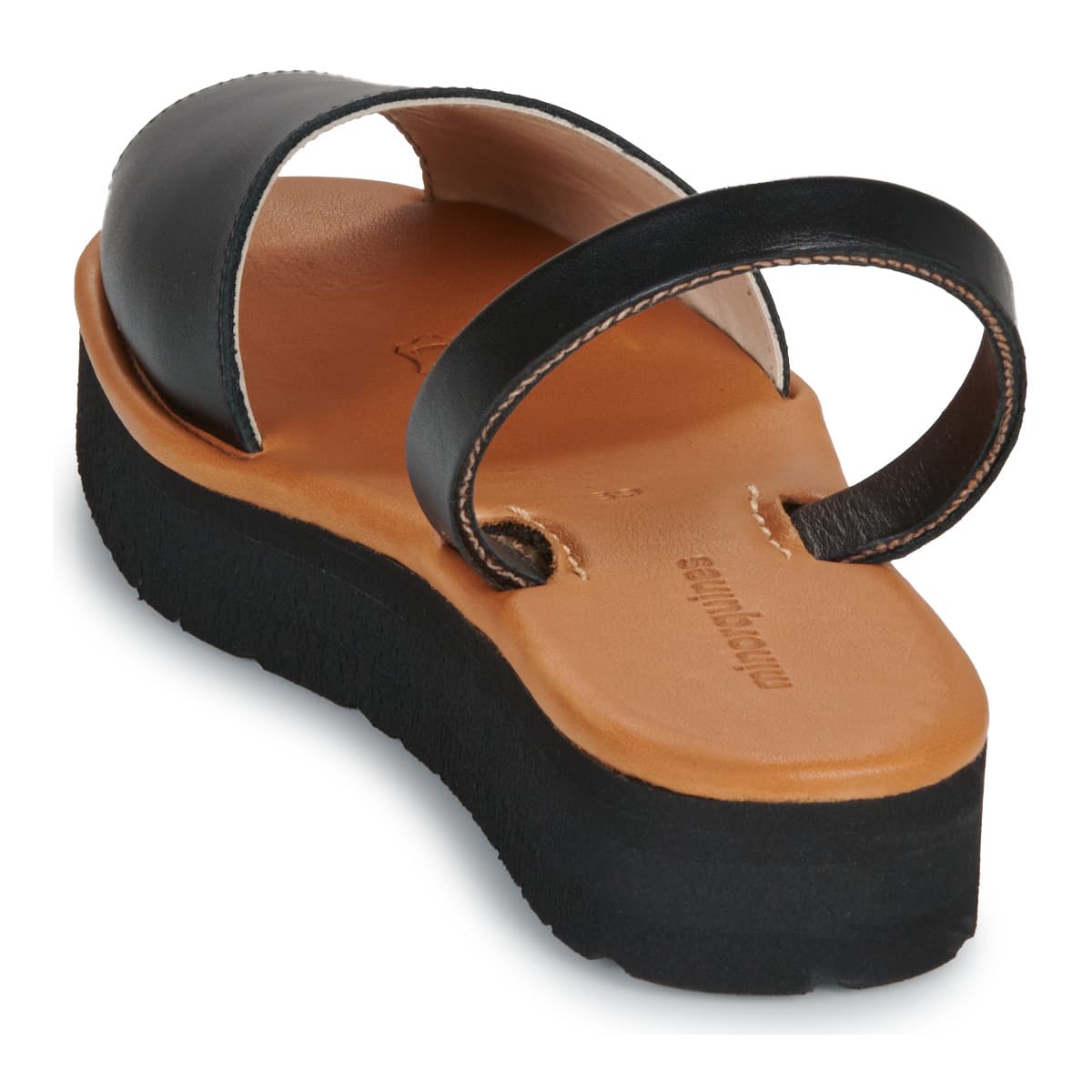 Women's Platforms Minorquines Black