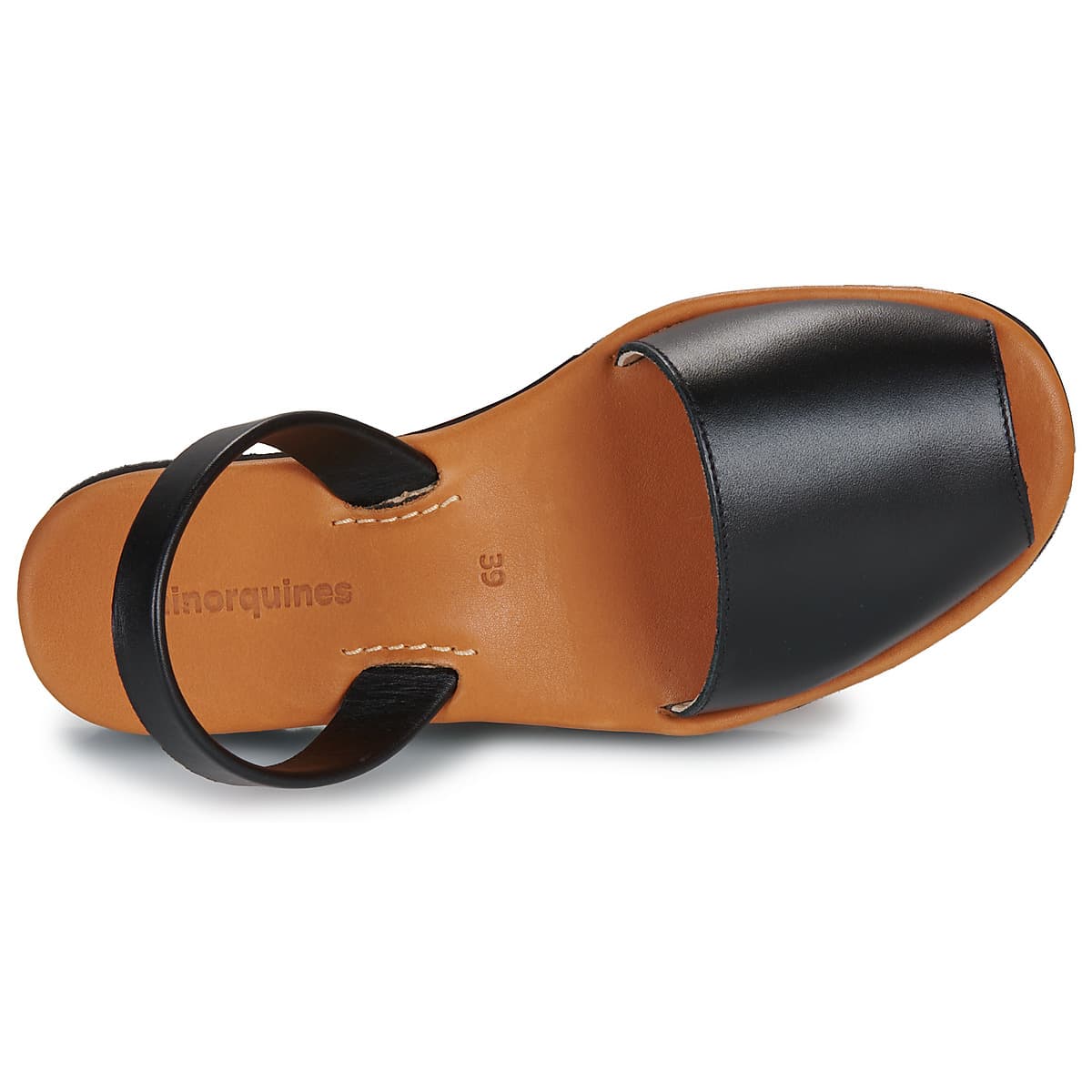 Women's Platforms Minorquines Black