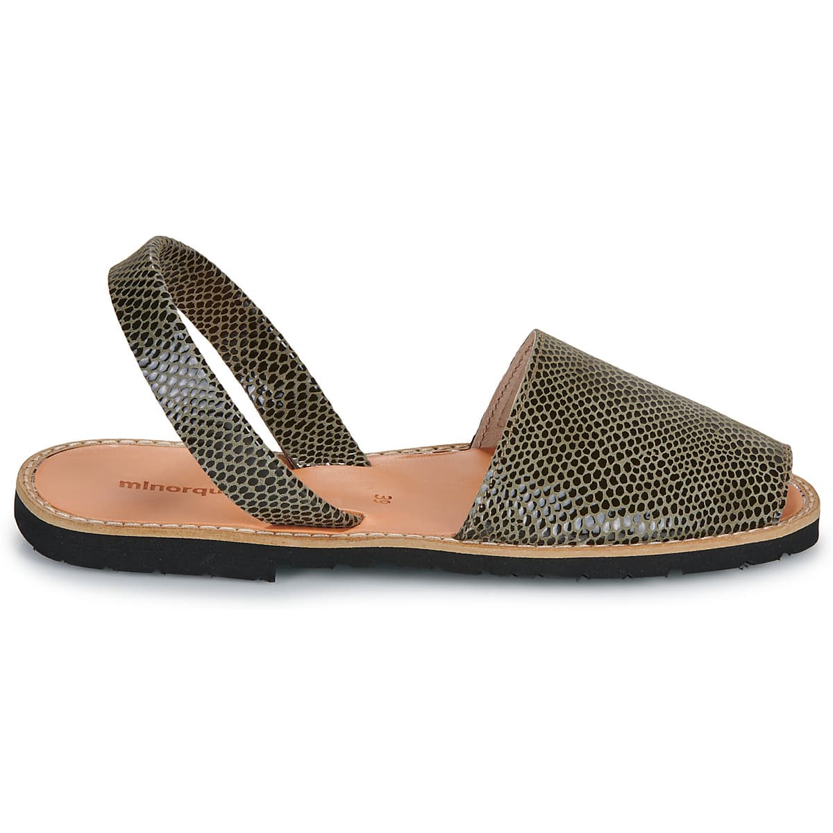 Women's Sandals Minorquines Khaki