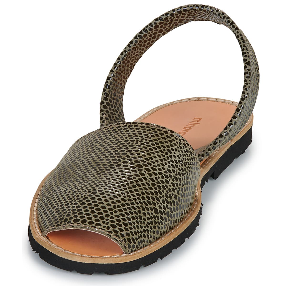 Women's Sandals Minorquines Khaki