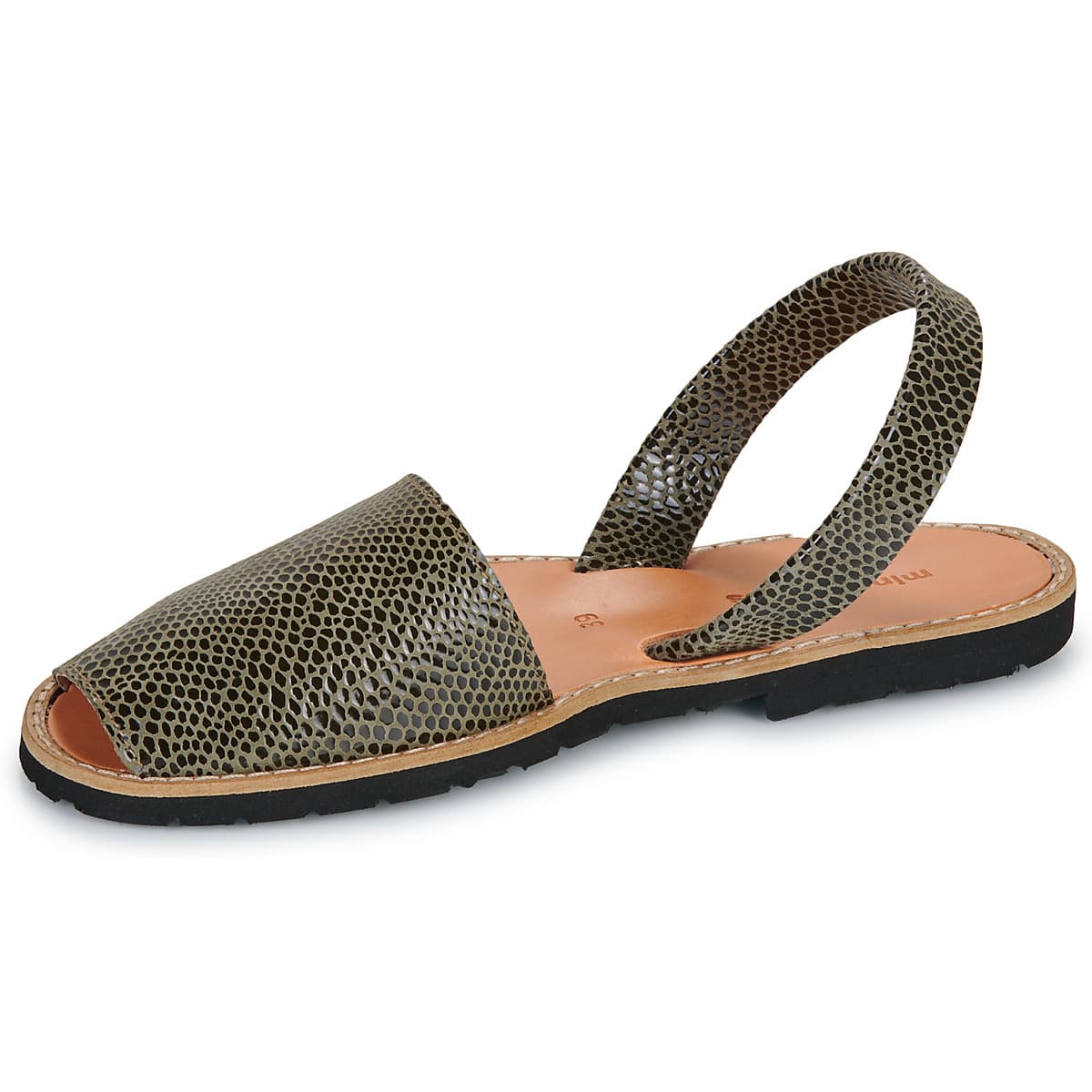 Women's Sandals Minorquines Khaki