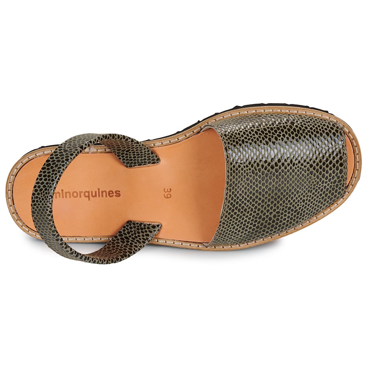 Women's Sandals Minorquines Khaki