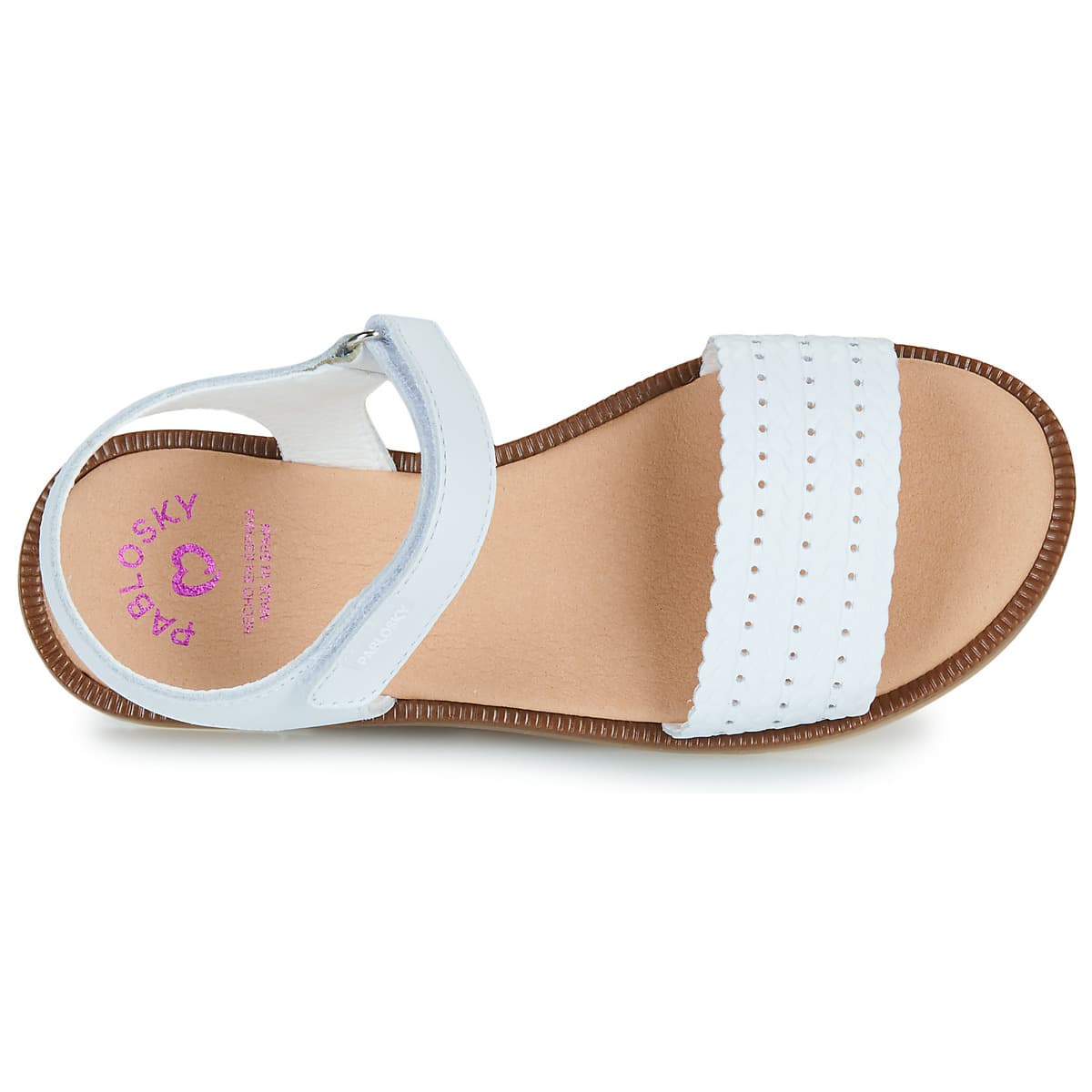 Girls' Sandals Pablosky White