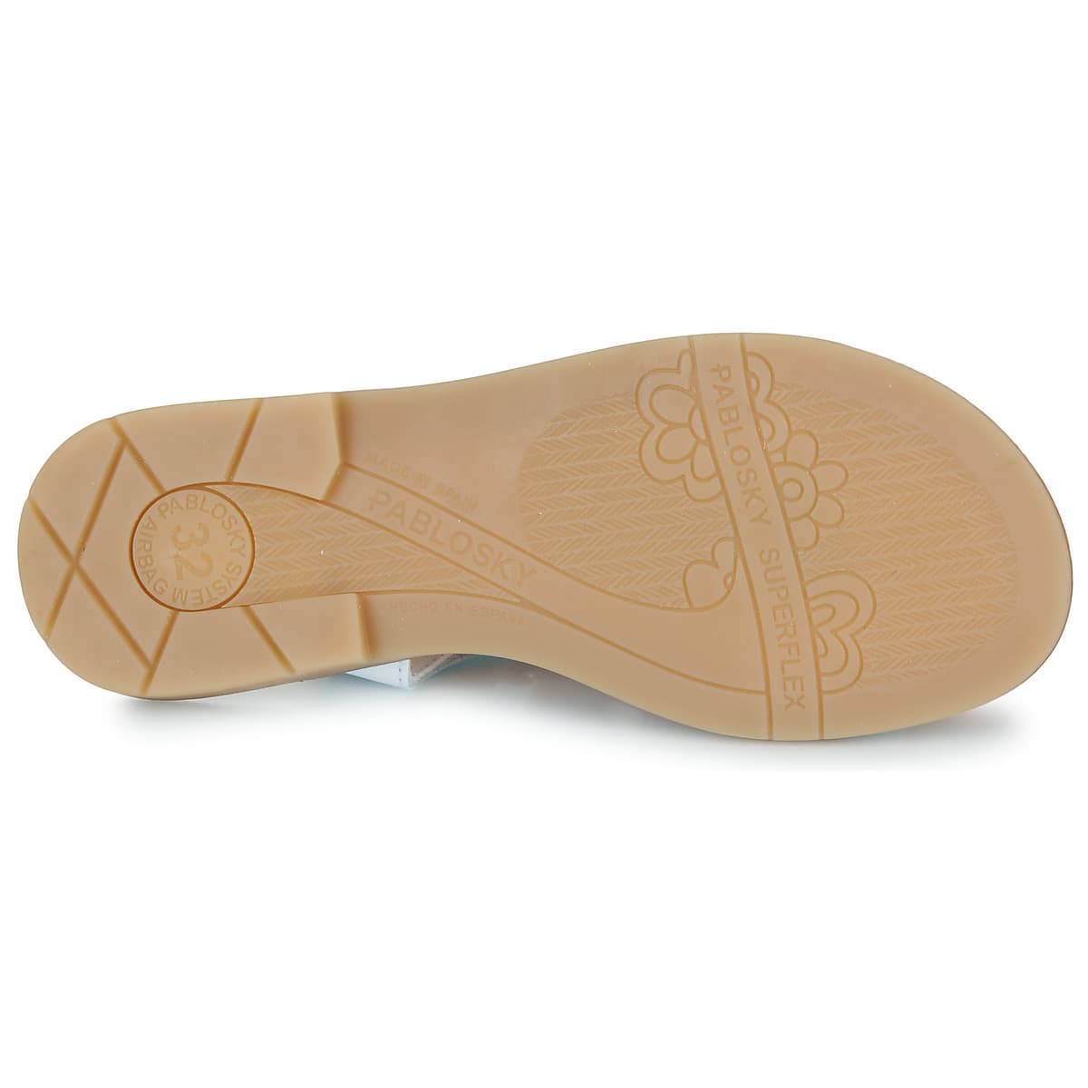 Girls' Sandals Pablosky White