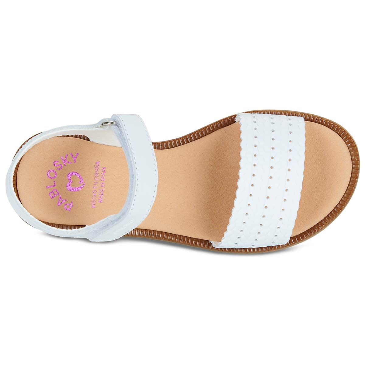 Girls' Sandals Pablosky White