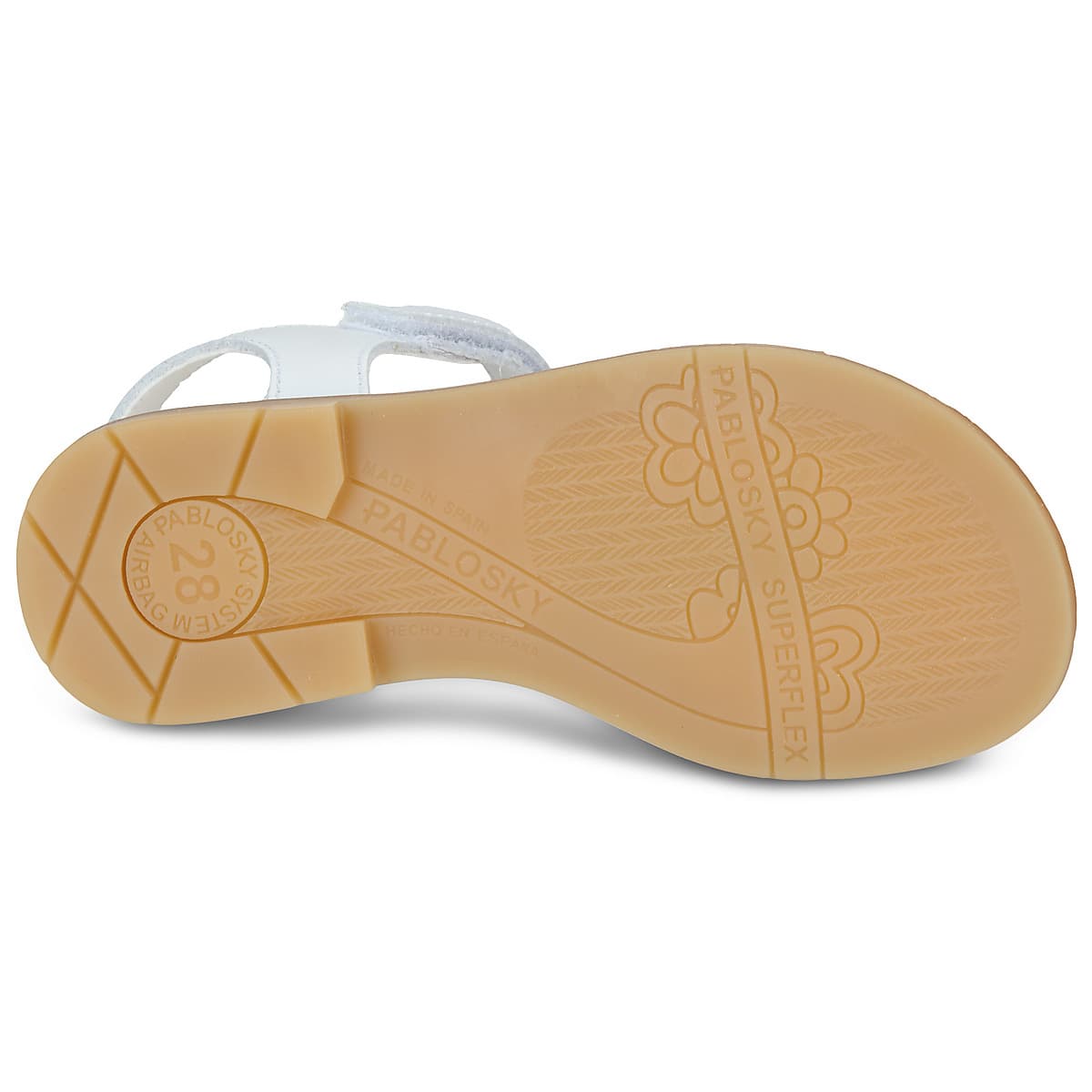 Girls' Sandals Pablosky White