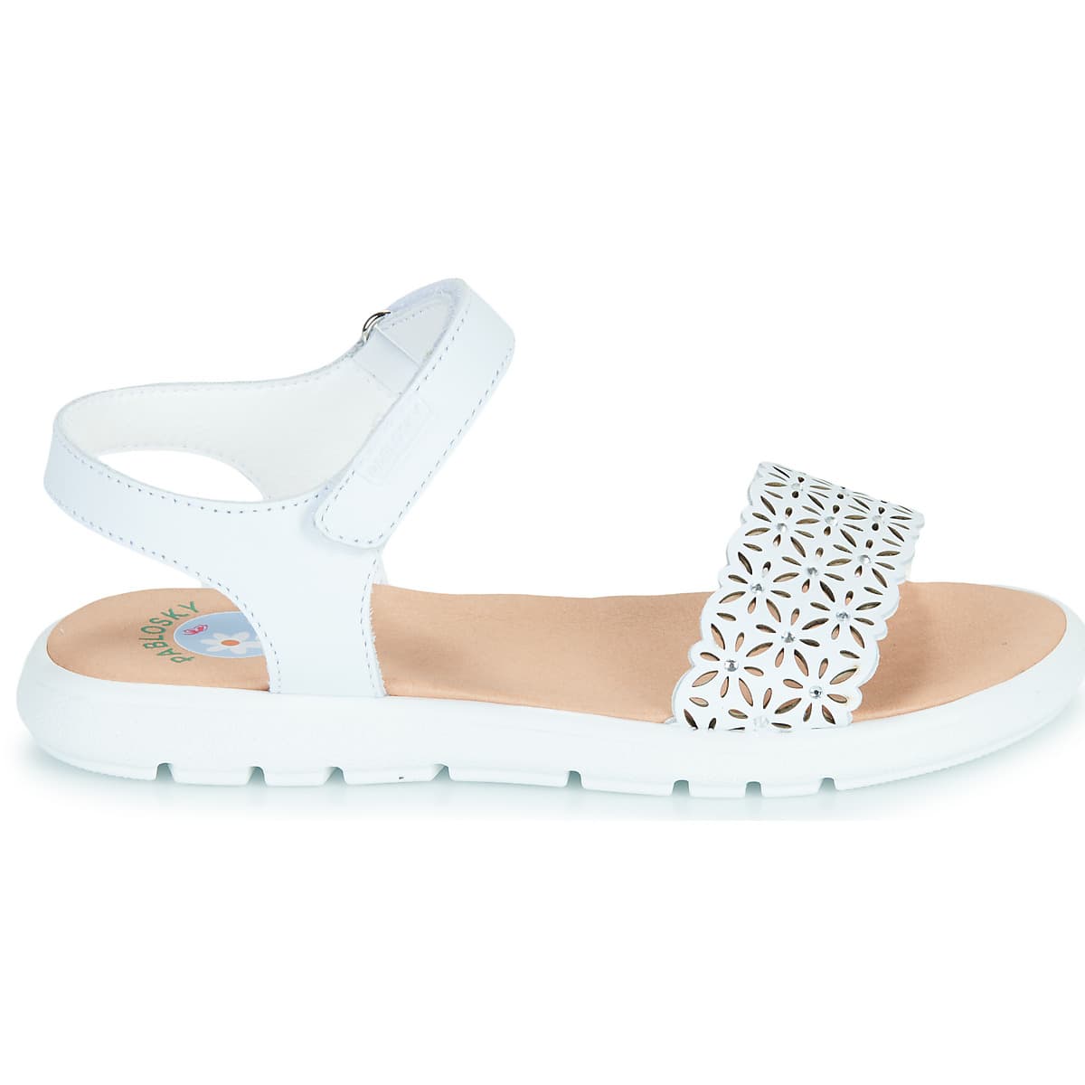 Girls' Sandals Pablosky White