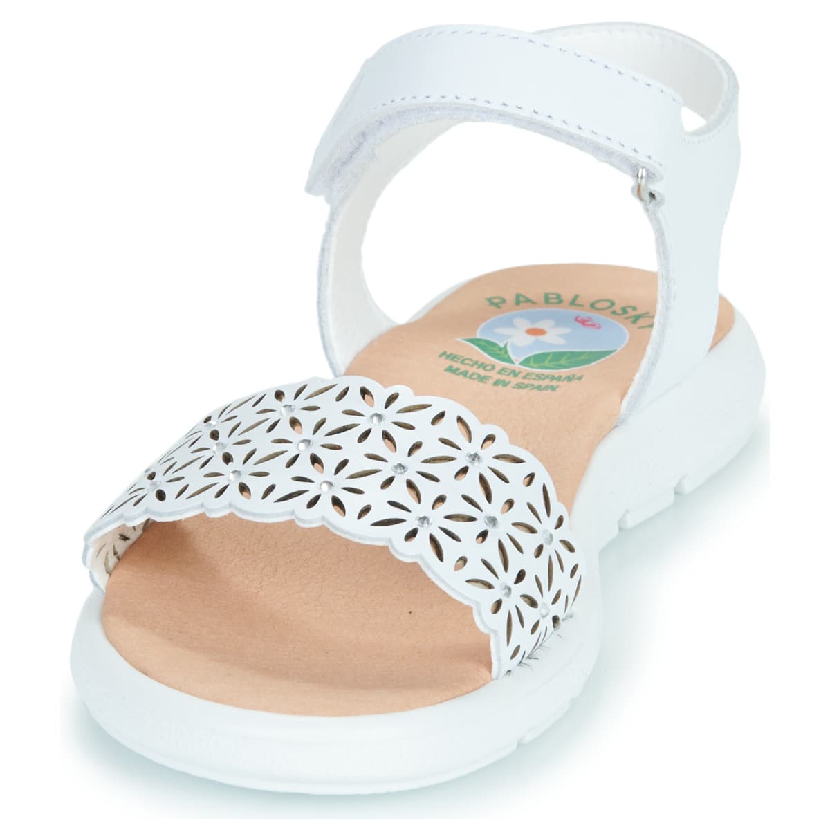 Girls' Sandals Pablosky White