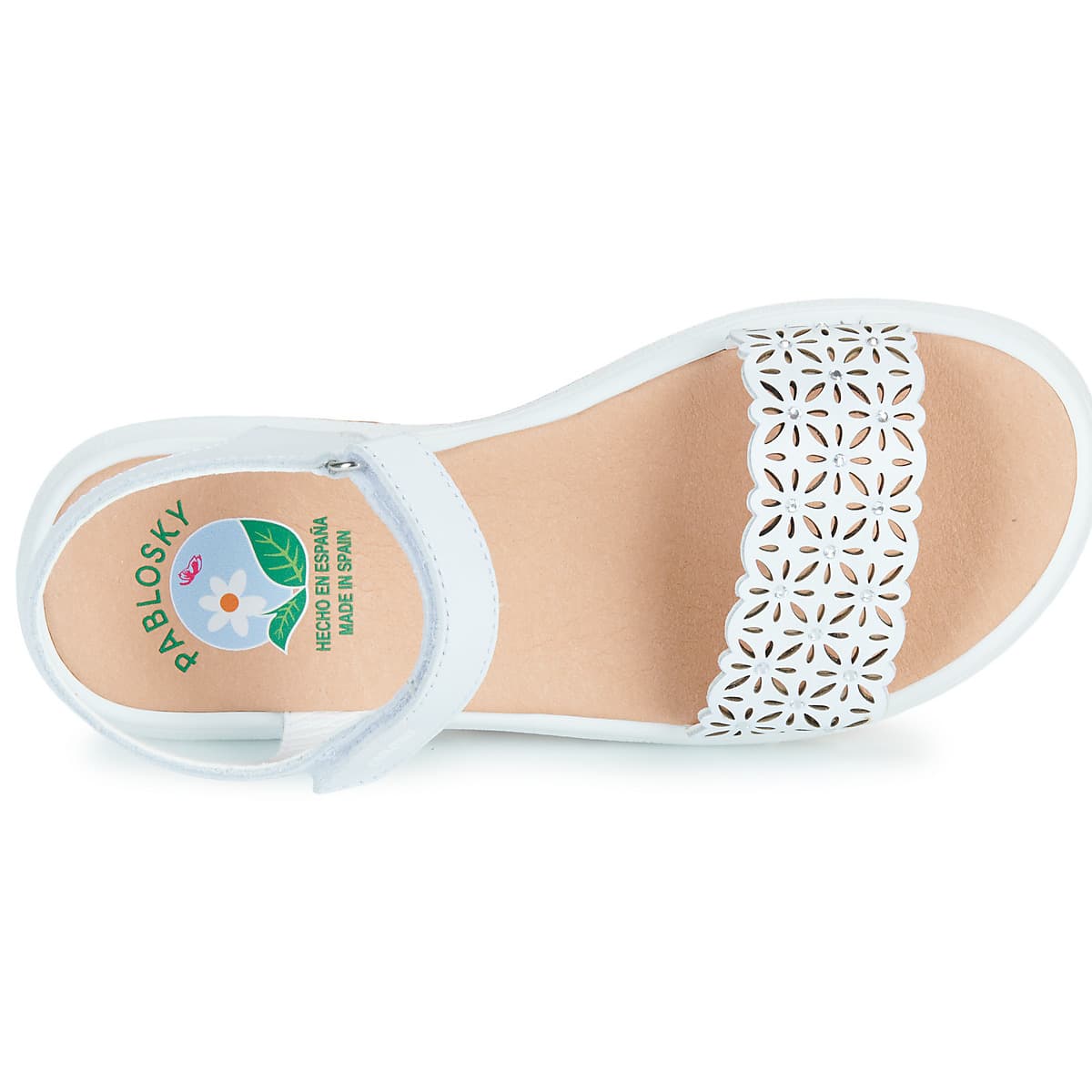 Girls' Sandals Pablosky White