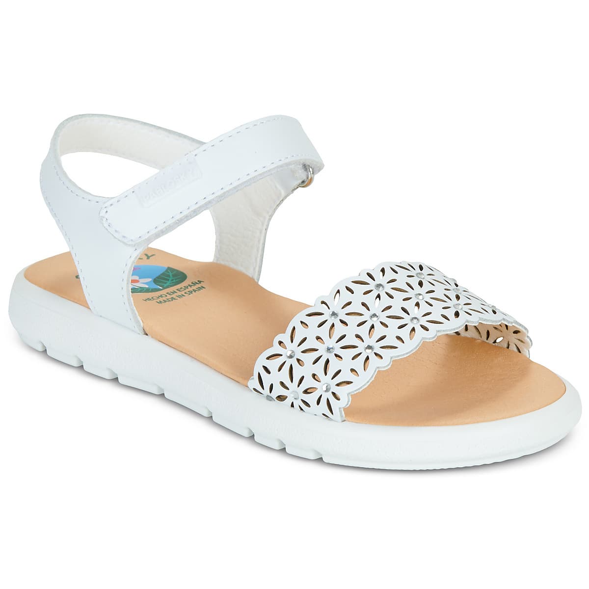 Girls' Sandals Pablosky White