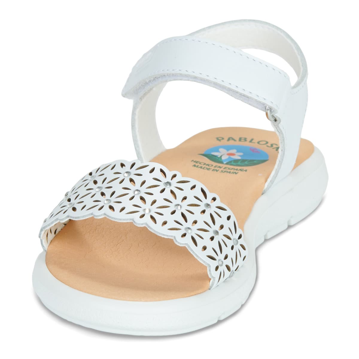 Girls' Sandals Pablosky White
