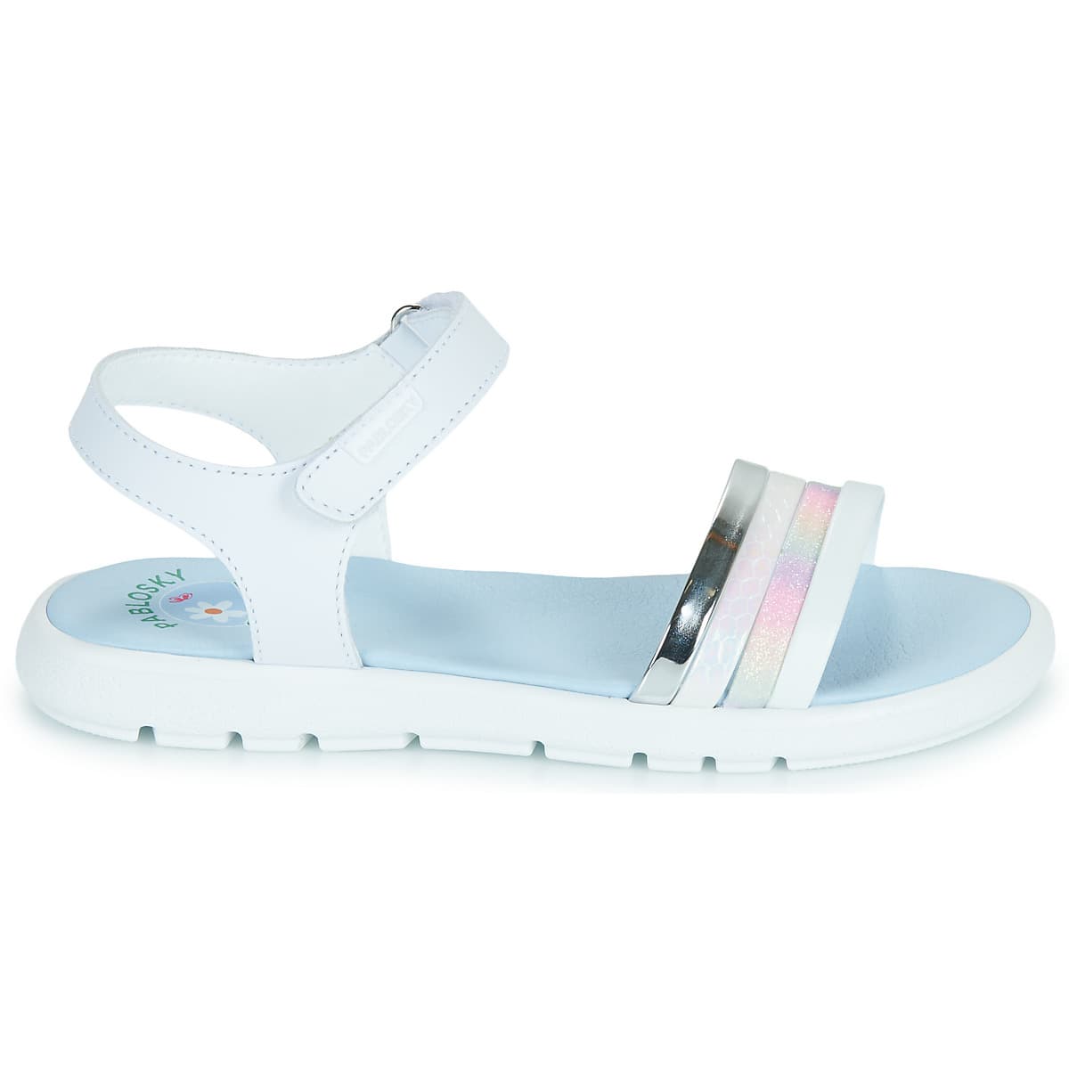 Girls' Sandals Pablosky White