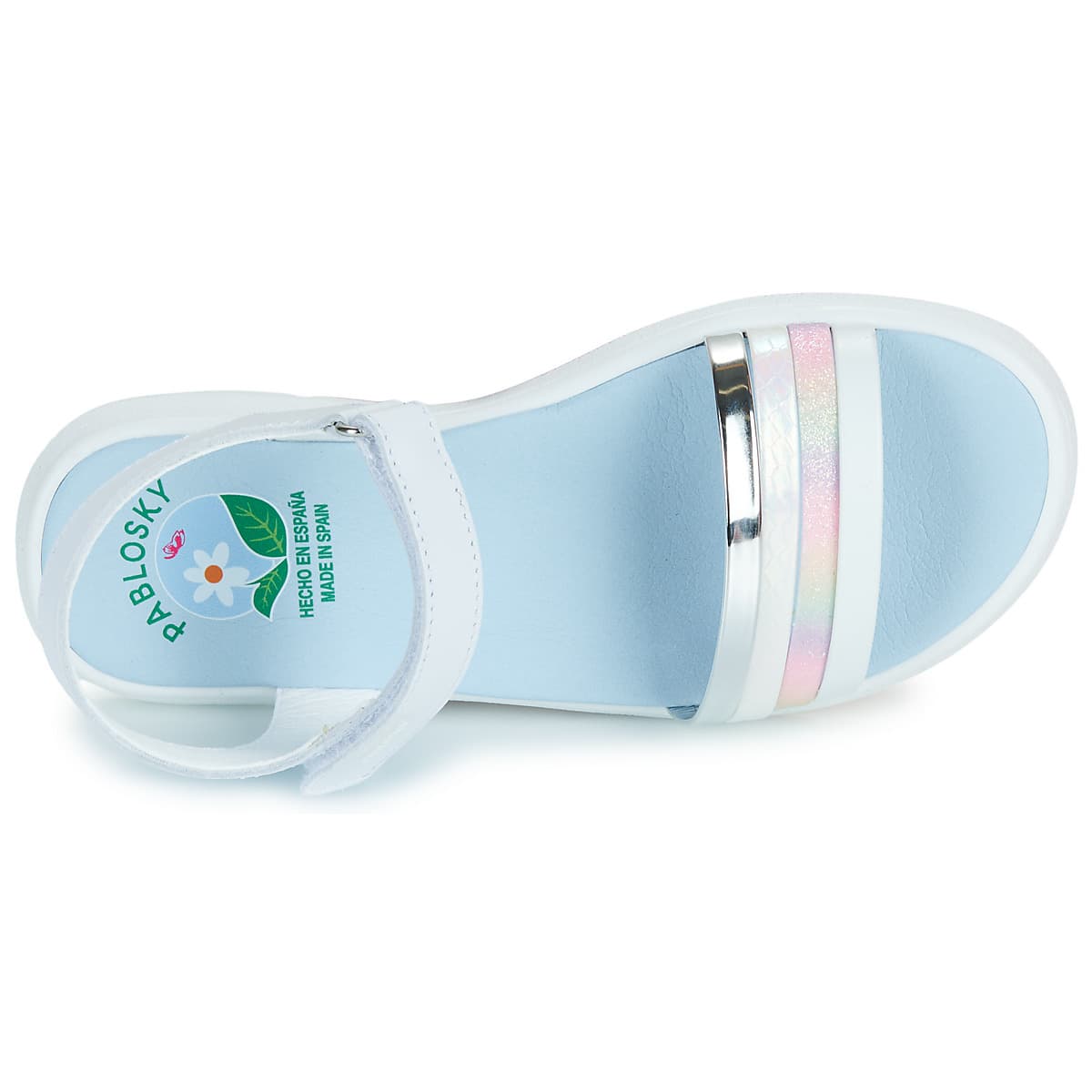 Girls' Sandals Pablosky White