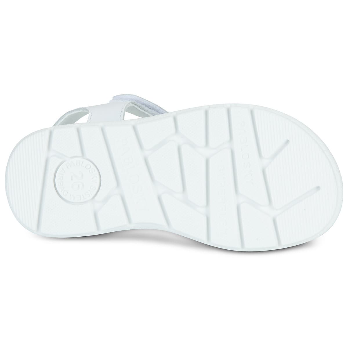 Girls' Sandals Pablosky White