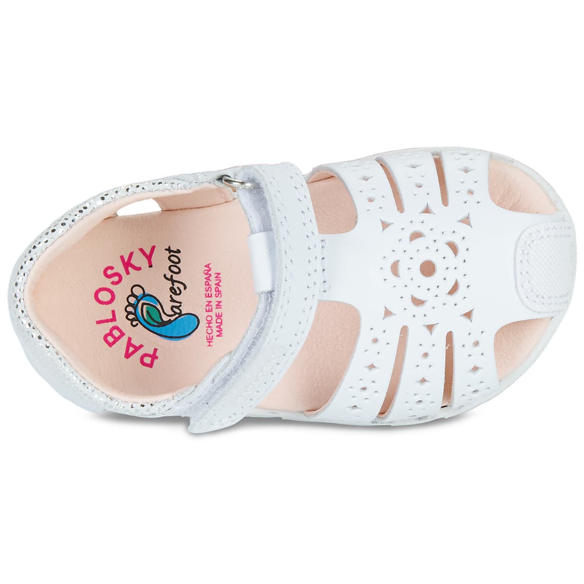 Girls' Sandals Pablosky White