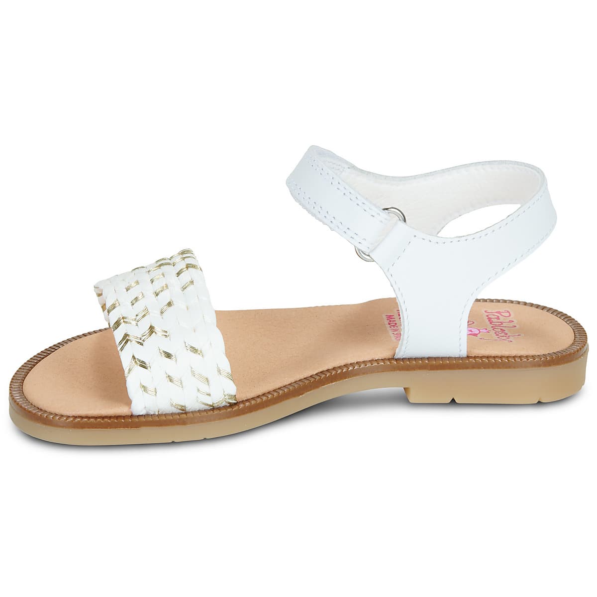 Girls' Sandals Pablosky White
