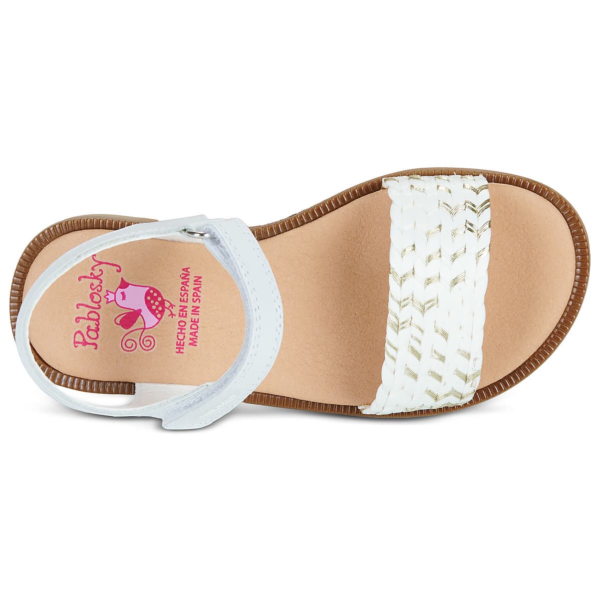 Girls' Sandals Pablosky White
