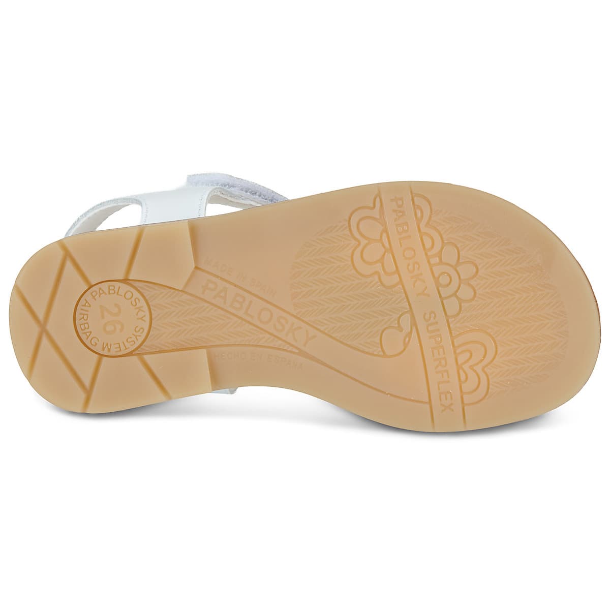 Girls' Sandals Pablosky White