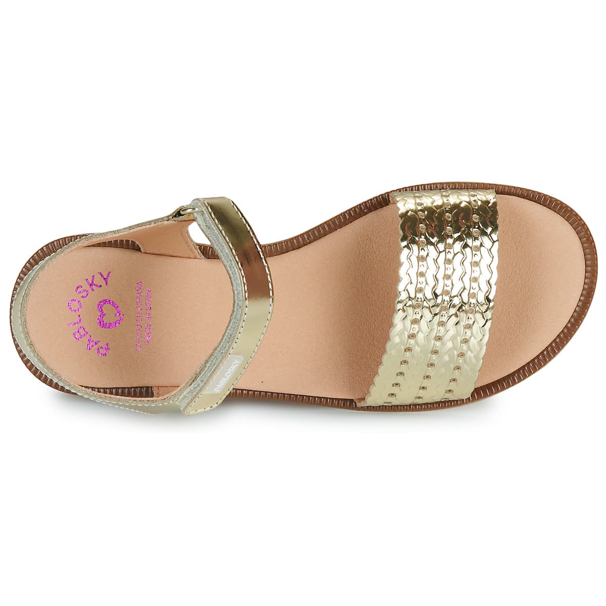Girls' Sandals Pablosky Gold