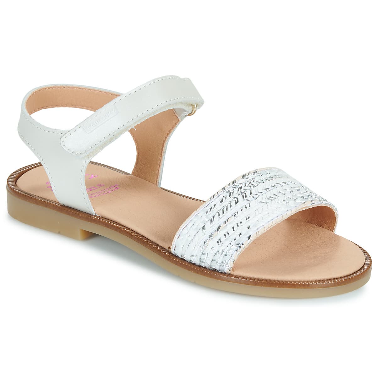 Girls' Sandals Pablosky White
