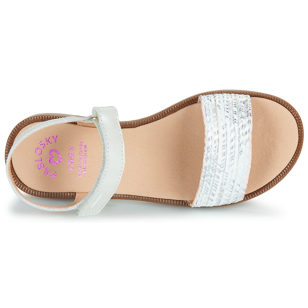 Girls' Sandals Pablosky White