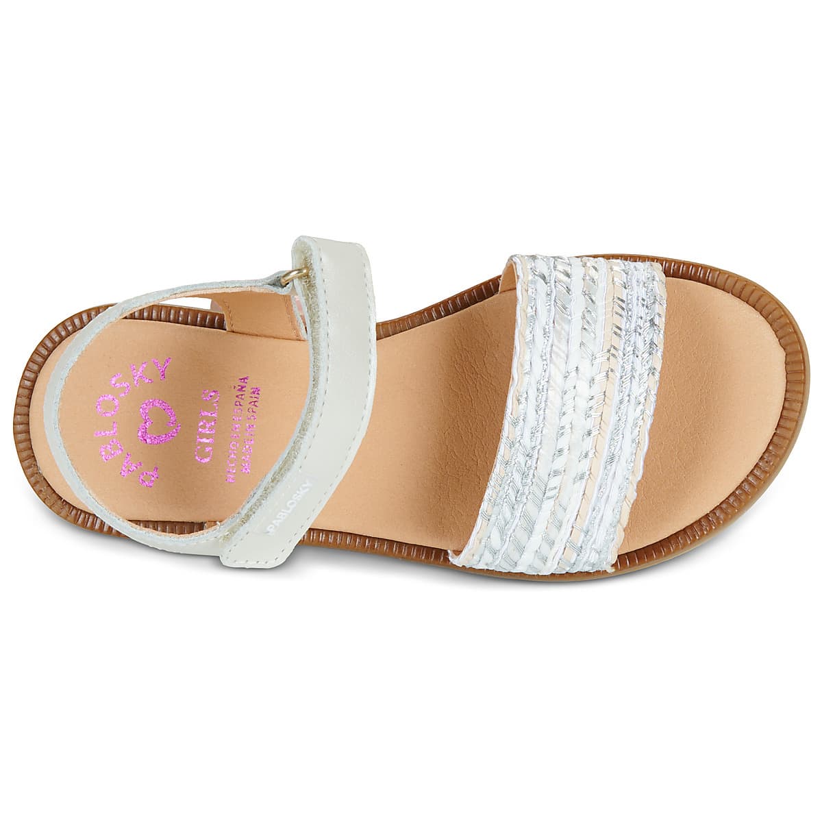 Girls' Sandals Pablosky White