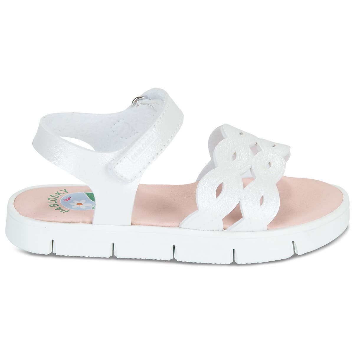 Girls' Sandals Pablosky White