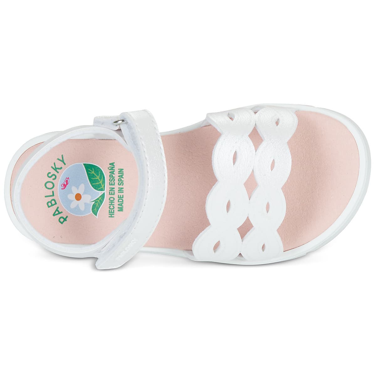 Girls' Sandals Pablosky White
