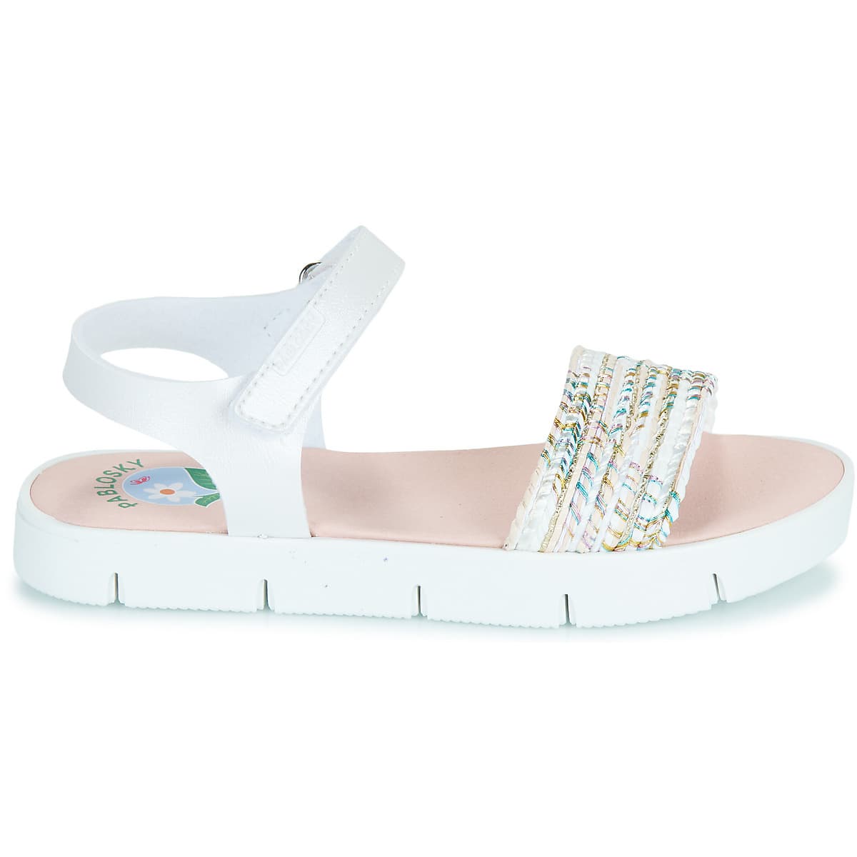 Girls' Sandals Pablosky White
