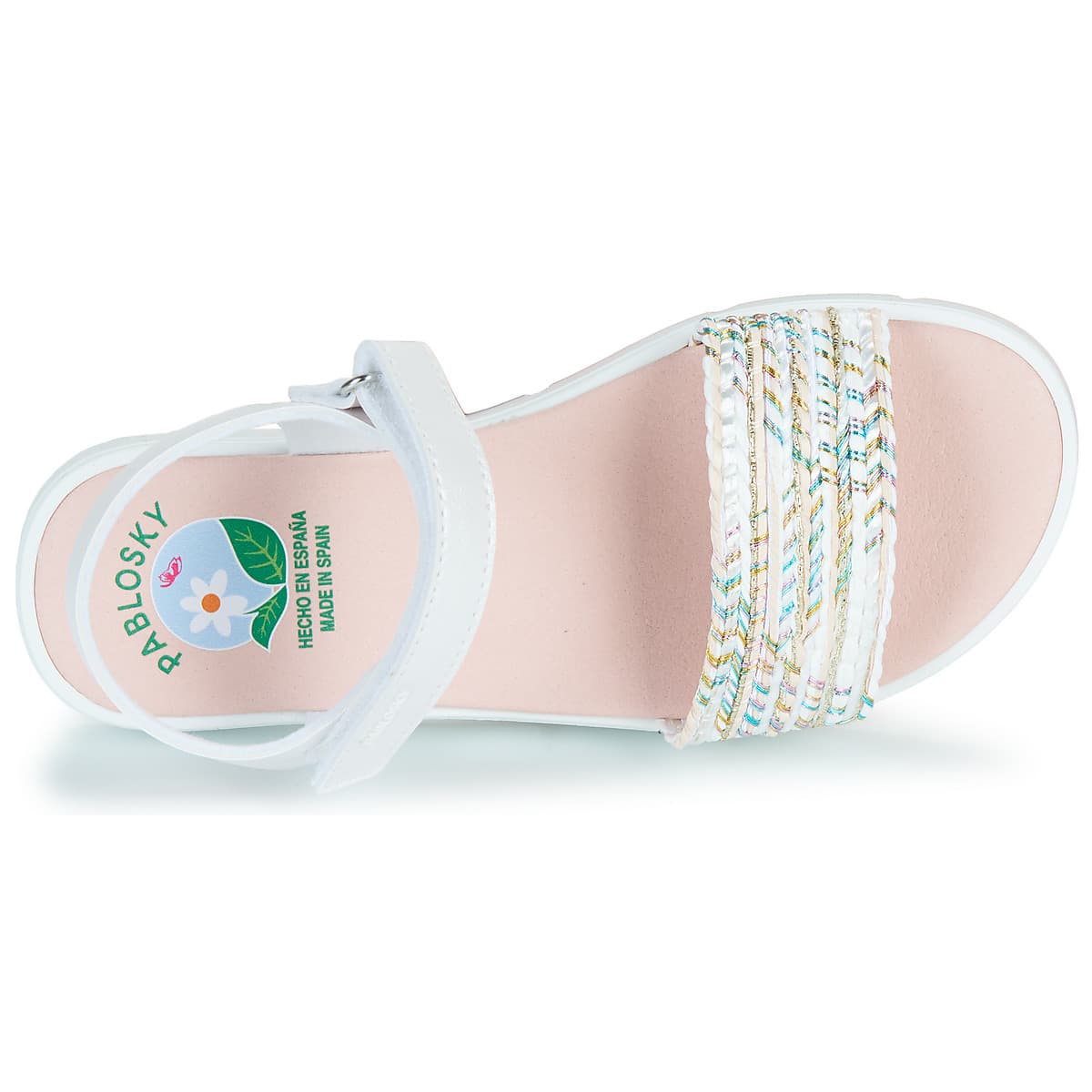 Girls' Sandals Pablosky White