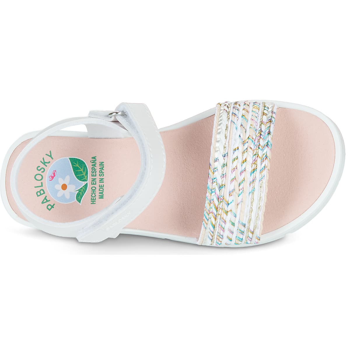 Girls' Sandals Pablosky White