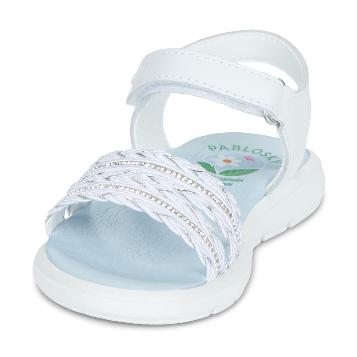 Girls' Sandals Pablosky White