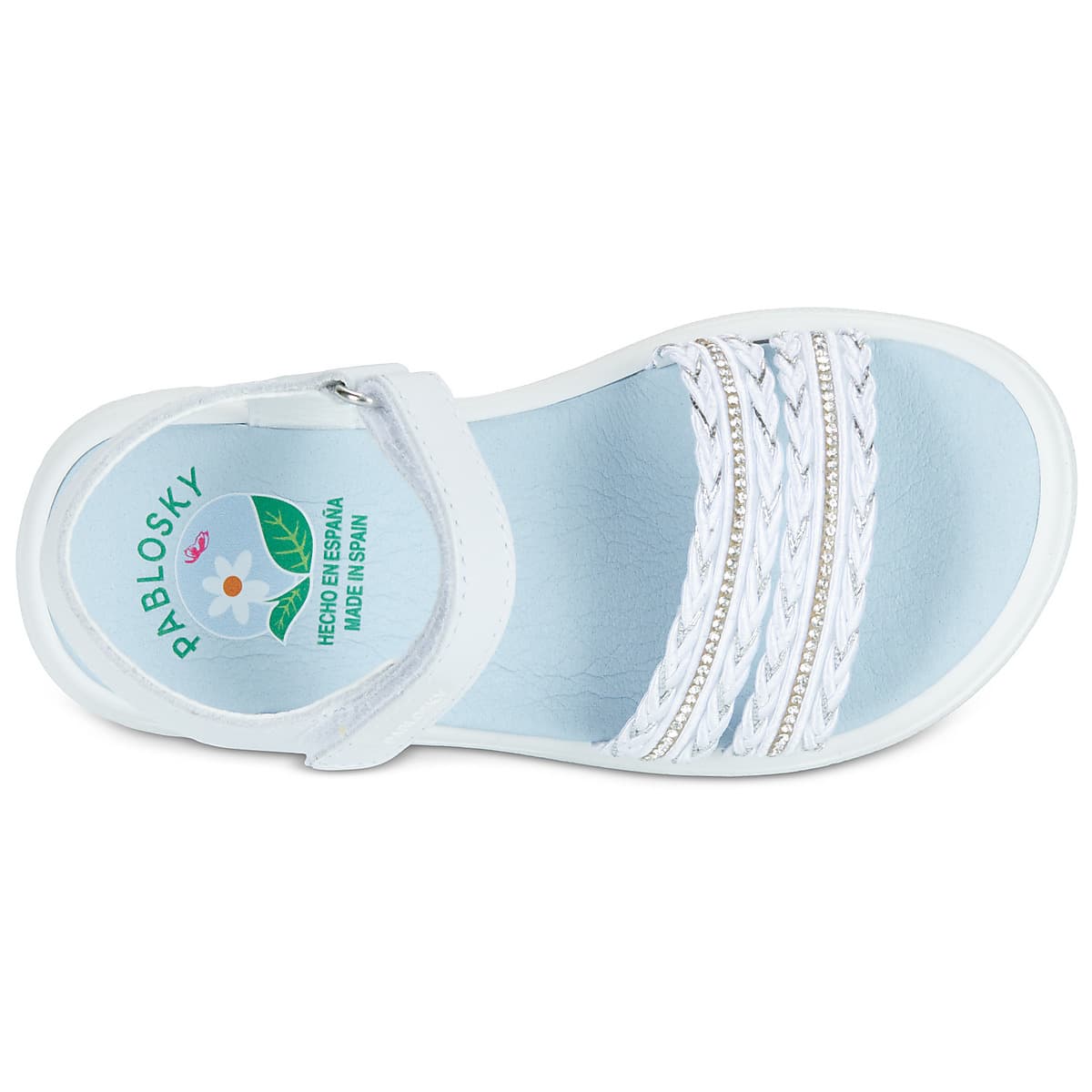 Girls' Sandals Pablosky White