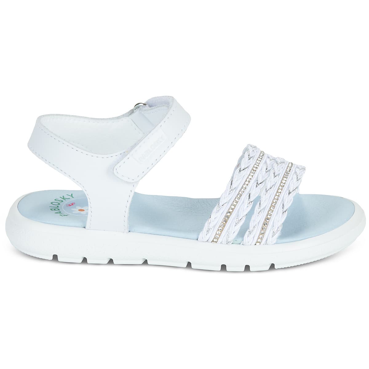 Girls' Sandals Pablosky White