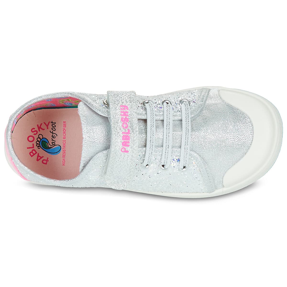 Girls' Sneakers Pablosky Silver